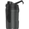 imageUnder Armour 32 oz Insulated Water Bottles  Sports Water Jug with Handle Fence Hook Leak Resistant for Baseball Football ampamp More 32 oz Water Bottles Sports Water Bottle InsulatedJet GreyBlack