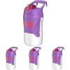imageUnder Armour 32 oz Insulated Water Bottles  Sports Water Jug with Handle Fence Hook Leak Resistant for Baseball Football ampamp More 32 oz Water Bottles Sports Water Bottle InsulatedWhiteDigi Purple
