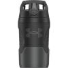 imageUnder Armour 32 oz Insulated Water Bottles  Sports Water Jug with Handle Fence Hook Leak Resistant for Baseball Football ampamp More 32 oz Water Bottles Sports Water Bottle InsulatedJet GreyBlack