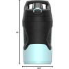 imageUnder Armour 32 oz Insulated Water Bottles  Sports Water Jug with Handle Fence Hook Leak Resistant for Baseball Football ampamp More 32 oz Water Bottles Sports Water Bottle InsulatedBreeze Blue