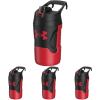 imageUnder Armour 32 oz Insulated Water Bottles  Sports Water Jug with Handle Fence Hook Leak Resistant for Baseball Football ampamp More 32 oz Water Bottles Sports Water Bottle InsulatedRedBlack
