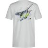 imageUnder Armour Boys Outdoor Short Sleeve TShirt CrewneckGray Mist Marlin Splash