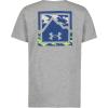 imageUnder Armour Boys Outdoor Short Sleeve TShirt CrewneckMountain Mod Gray