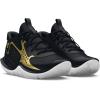 imageUnder Armour Kids Grade School Jet 23 Basketball Shoe002 BlackBlackMetallic Gold