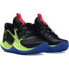 imageUnder Armour Kids Grade School Jet 23 Basketball Shoe005 BlackMorph GreenBeta