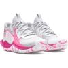 imageUnder Armour Kids Grade School Jet 23 Basketball Shoe101 WhiteFluo PinkAstro Pink