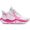 imageUnder Armour Kids Grade School Jet 23 Basketball Shoe101 WhiteFluo PinkAstro Pink