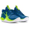 imageUnder Armour Kids Grade School Jet 23 Basketball Shoe401 Photon BlueHighvis YellowWhite