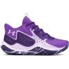 imageUnder Armour Kids Grade School Jet 23 Basketball Shoe501 LavishPurpleSalt Purple