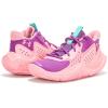 imageUnder Armour Kids Grade School Jet 23 Basketball Shoe514 Andromeda PurplePink VortexCosmo Pink