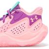 imageUnder Armour Kids Grade School Jet 23 Basketball Shoe514 Andromeda PurplePink VortexCosmo Pink