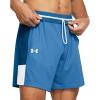 imageUnder Armour Mens Baseline Basketball Shorts444 Viral Blue  Photon Blue  White