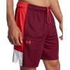 imageUnder Armour Mens Baseline Basketball Shorts625 Cardinal   Racer Red