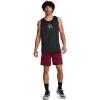 imageUnder Armour Mens Baseline Basketball Shorts625 Cardinal   Racer Red