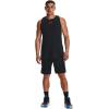 imageUnder Armour Mens Baseline Cotton Tank004 Black   Bolt Red