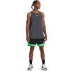 imageUnder Armour Mens Baseline Cotton Tank014 Pitch Gray   Green Screen