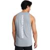imageUnder Armour Mens Baseline Cotton Tank465 Harbor Blue   White
