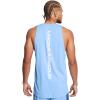 imageUnder Armour Mens Baseline Cotton Tank466 Horizon Blue   Tech Blue