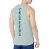 imageUnder Armour Mens Baseline Cotton Tank781 Opal Green   Tourmaline Teal