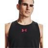 imageUnder Armour Mens Baseline Cotton TankBlack 001Red