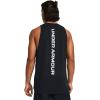 imageUnder Armour Mens Baseline Cotton TankBlack 003Mod Gray