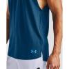 imageUnder Armour Mens Baseline Cotton TankGraphite Blue 581Electric Blue