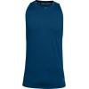 imageUnder Armour Mens Baseline Cotton TankGraphite Blue 581Electric Blue
