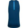 imageUnder Armour Mens Baseline Cotton TankGraphite Blue 581Electric Blue