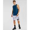 imageUnder Armour Mens Baseline Cotton TankGraphite Blue 581Electric Blue