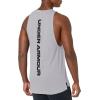 imageUnder Armour Mens Baseline Cotton TankMod Gray 012Cyclone