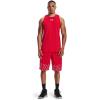 imageUnder Armour Mens Baseline Cotton TankRed  White  White