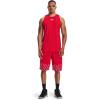 imageUnder Armour Mens Baseline Cotton TankRed 600Summit White