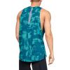 imageUnder Armour Mens Baseline Cotton TankTeal Vibe 417Ash Gray