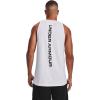 imageUnder Armour Mens Baseline Cotton TankWhite 100Black