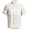 imageUnder Armour Mens Drift Tide 20 Plaid ShortSleeve TShirt201 Brownstone  White  Brownstone
