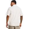 imageUnder Armour Mens Drift Tide 20 Plaid ShortSleeve TShirt201 Brownstone  White  Brownstone