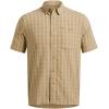 imageUnder Armour Mens Drift Tide 20 Plaid ShortSleeve TShirt263 Camel   Coyote