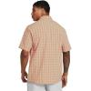 imageUnder Armour Mens Drift Tide 20 Plaid ShortSleeve TShirt280 Sandstorm  Sandstorm  Sedona Red