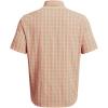 imageUnder Armour Mens Drift Tide 20 Plaid ShortSleeve TShirt280 Sandstorm  Sandstorm  Sedona Red