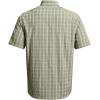 imageUnder Armour Mens Drift Tide 20 Plaid ShortSleeve TShirt390 Marine Od Green  Grove Green  Baroque Green