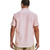 imageUnder Armour Mens Drift Tide 20 Plaid ShortSleeve TShirtWhite 101Fox