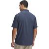 imageUnder Armour Mens Drift Tide 20 ShortSleeve TShirt045 Downpour Gray   Harbor Blue