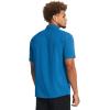 imageUnder Armour Mens Drift Tide 20 ShortSleeve TShirt406 Photon Blue   Viral Blue