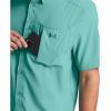imageUnder Armour Mens Drift Tide 20 ShortSleeve TShirt482 Radial Turquoise  Radial Turquoise  Coastal Teal