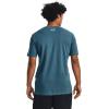 imageUnder Armour Mens Fish Strike ShortSleeve TShirt414 Static Blue   Lime Surge