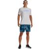 imageUnder Armour Mens Fish Strike ShortSleeve TShirtHalo Gray 015Black