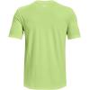 imageUnder Armour Mens Fish Strike ShortSleeve TShirtLime Foam 368Carolina Blue