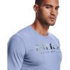 imageUnder Armour Mens Fish Strike ShortSleeve TShirtWashed Blue 420Ua Hydro Camo