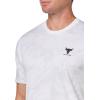 imageUnder Armour Mens Project Rock All Over Print Short Sleeve T Shirt100 White  Pitch Gray  Black