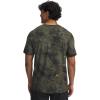 imageUnder Armour Mens Project Rock All Over Print Short Sleeve T Shirt308 Expedition Green   Black